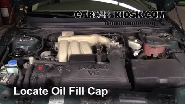 2005 Jaguar X-Type 3.0L V6 Sedan Huile Ajouter de l'huile